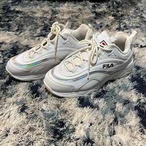 Fila size 8.5 white